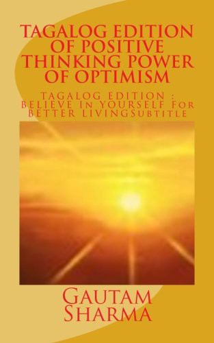 Cover for TAGALOG Edition POSITIVE THINKING POWER of OPTIMISM