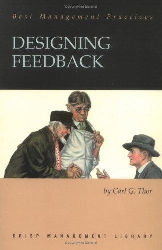 Cover for Designing Feedback