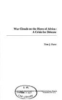 Cover for War clouds on the Horn of Africa