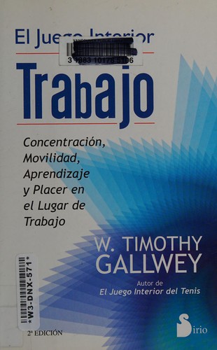 Cover for El juego interior del trabajo