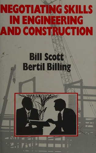 Cover for Negotiating skills in engineering and construction
