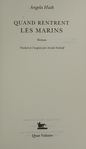 Cover for Quand rentrent les marins