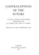 Cover for Contraceptives of the future