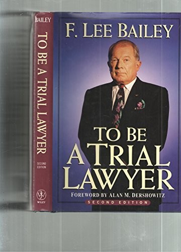 Cover for To Be A Trial Lawyer