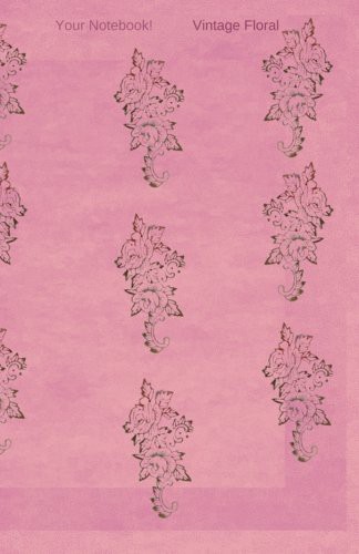 Cover for Your Notebook! Vintage Floral