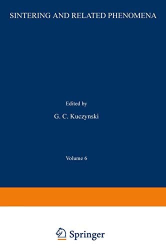 Cover for Sintering and Related Phenomena