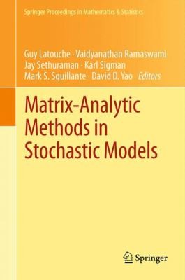 Cover for Matrixanalytic Methods In Stochastic Models