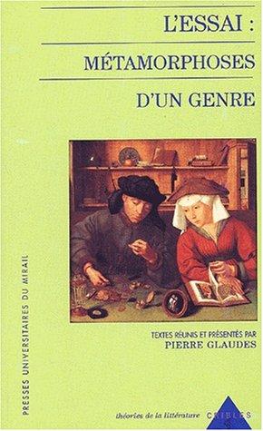 Cover for L'essai 