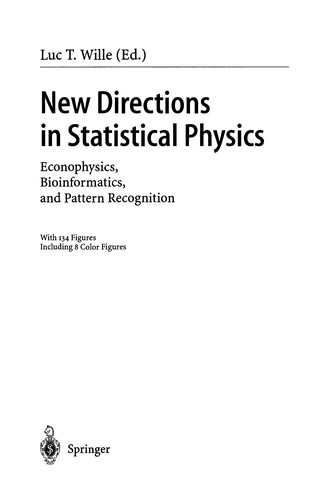 Cover for New Directions in Statistical Physics
