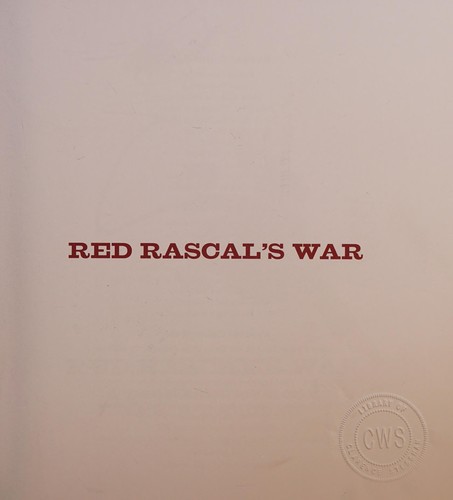 Cover for Red Rascal's war