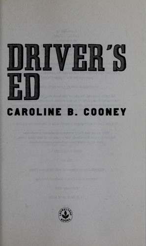 Cover for Driver's Ed