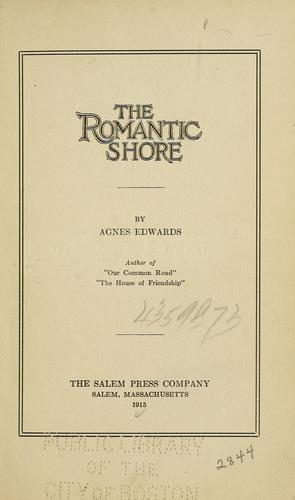 Cover for The romantic shore