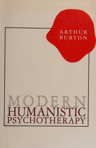 Cover for Modern humanistic psychotherapy