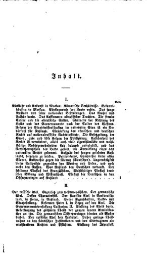 Cover for Studien über die innern zustände