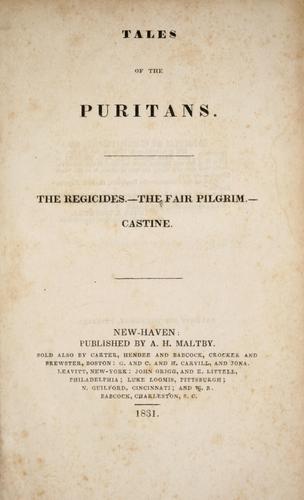 Cover for Tales of the puritans