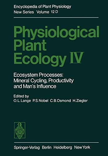 Cover for Physiological Plant Ecology IV : Ecosystem Processes