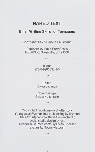 Cover for Naked text