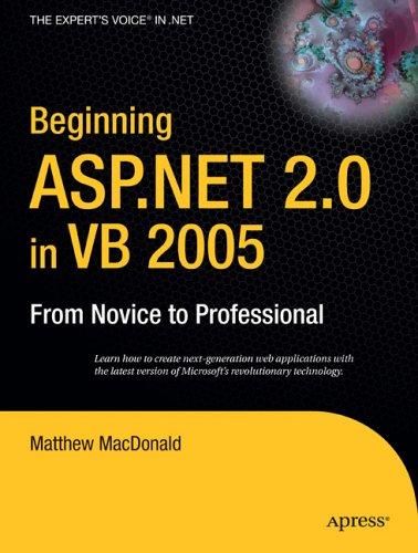 Cover for Beginning ASP.NET 2.0 in VB 2005
