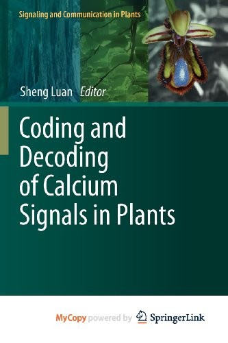Cover for Coding and Decoding of Calcium Signals in Plants