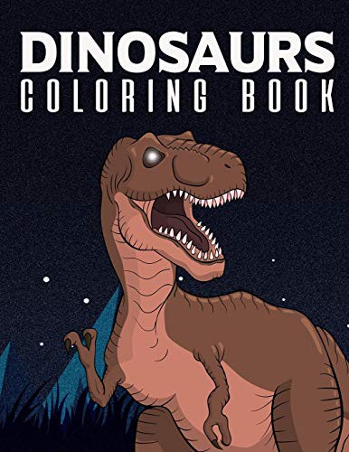 Cover for Dinosaur Coloring Book
