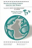 Cover for Death and Bereavement in Europe (Death and Bereavement Around the World, Vol. 3) (Death, Value and Meaning)