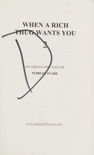 Cover for When a rich thug wants you