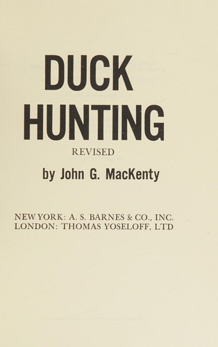 Cover for Duck hunting.