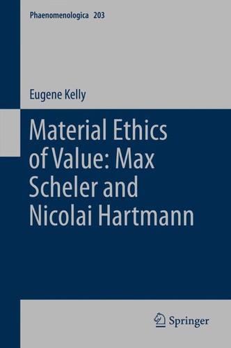 Cover for Material ethics of value