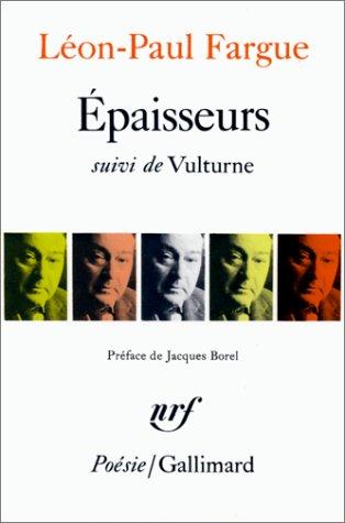 Cover for Epaisseurs - Vulturne