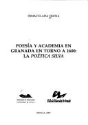 Cover for Poesía y academia en Granada en torno a 1600