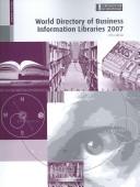 Cover for World Directory of Business Information Libraries 2007