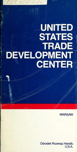 Cover for United States Trade Development Center, Warsaw