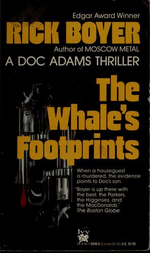 Cover for The whale's footprints