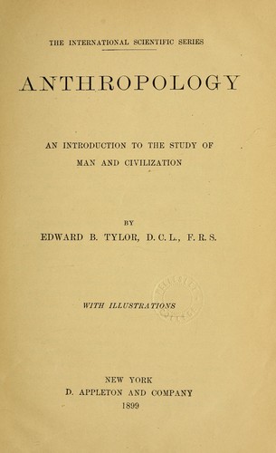 Cover for Anthropology