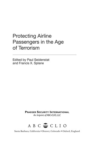 Cover for Protecting airline passengers in the age of terrorism