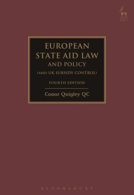 Cover for European State Aid Law and Policy (including UK Subsidy Control)