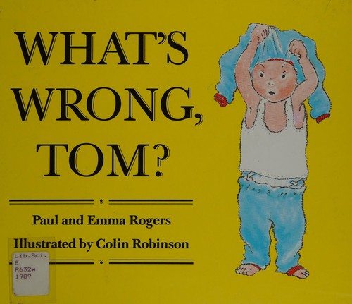 Cover for What's wrong, Tom?