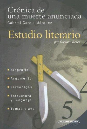 Cover for Cronica de una Muerte Anunciada (Estudio Literario)