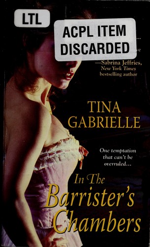Cover for In the barrister's chambers
