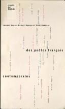 Cover for Des poètes français contemporains