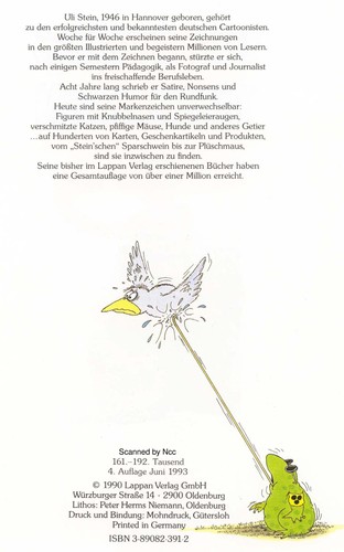 Cover for Uli Steins Tierleben