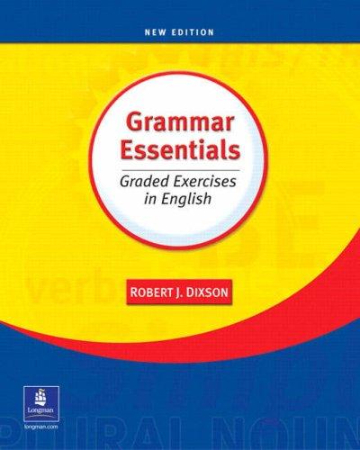 Cover for Grammar Essentials