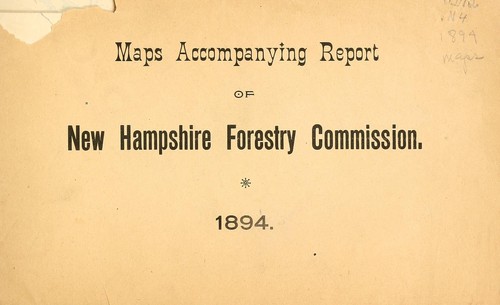 Cover for The White Mountain region
