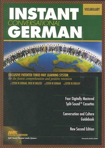 Cover for Instant Conversational German Vocabulary (Instant Language Courses)