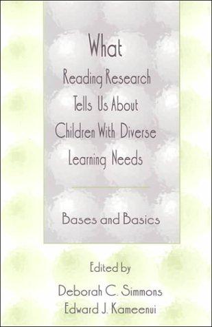 Cover for What Reading Research Tells Us About Children With Diverse Learning Needs