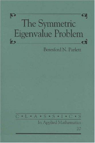 Cover for The symmetric eigenvalue problem