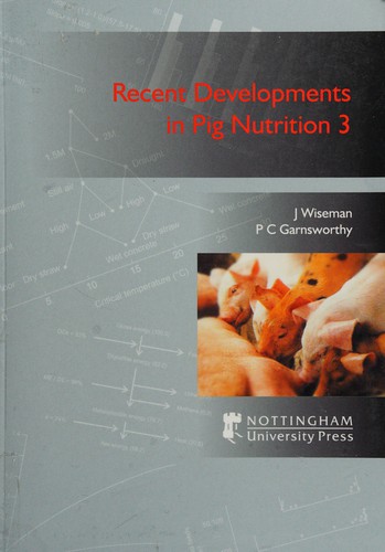 Cover for Recent developments in pig nutrition 3