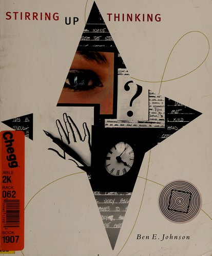 Cover for Stirring up thinking