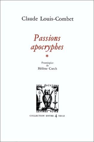Cover for Passions apocryphes
