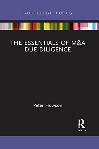 Cover for Essentials of M&a Due Diligence